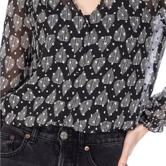 ⭐️ Firm Price ⭐️ New with tags B Collection by Bobeau Ladies' Button-Up Blouse - Picture 4 of 6